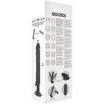 BASECOCK - REALISTYCZNY WIBRATOR PILOT ZDALNEGO STEROWANIA 21 CM -O- 4 CM